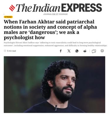 Shivani misri sadhoo in Indian express